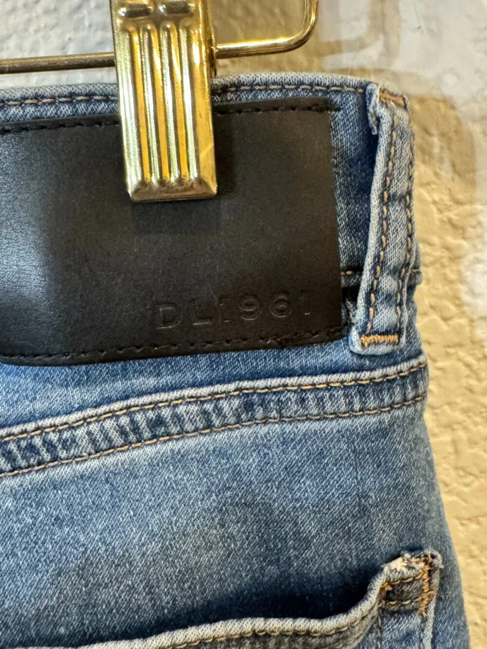 DL1961 Men's Russell Slim Straight Ultimate Knit Jeans.